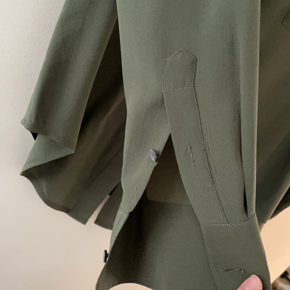 100% silk Madewell button down - Picture 4 of 7